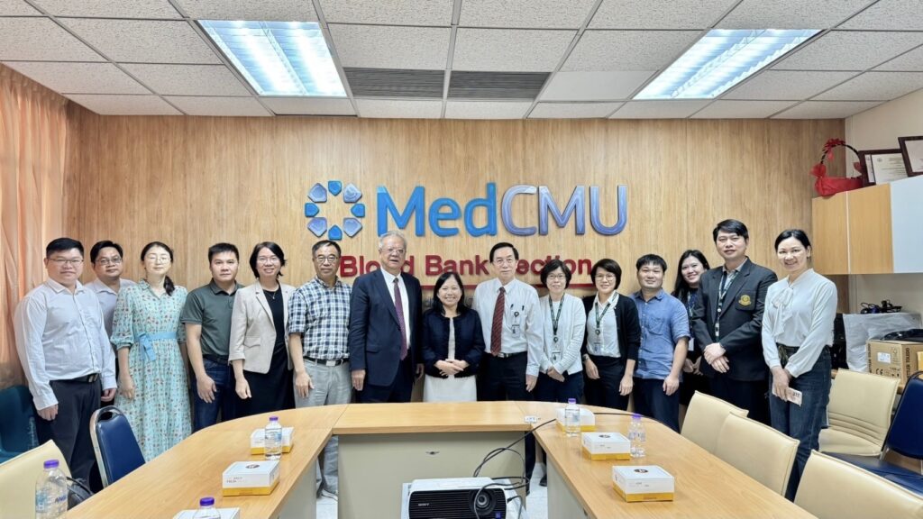 คณะดูงานจากประเทศจีน IBT & Nanning blood center เข้าเยี่ยมชมงานธนาคารเลือด