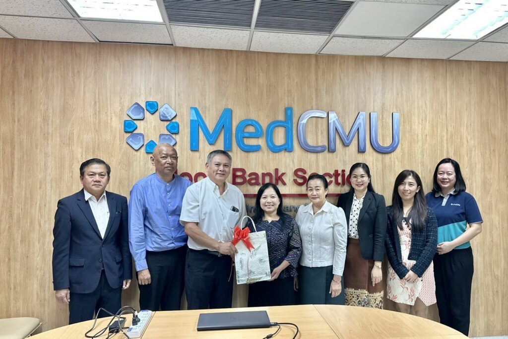 ให้การต้อนรับคณะศึกษาดูงานด้านการให้บริการและการปฏิบัติงานภายในจากสปป.ลาว
